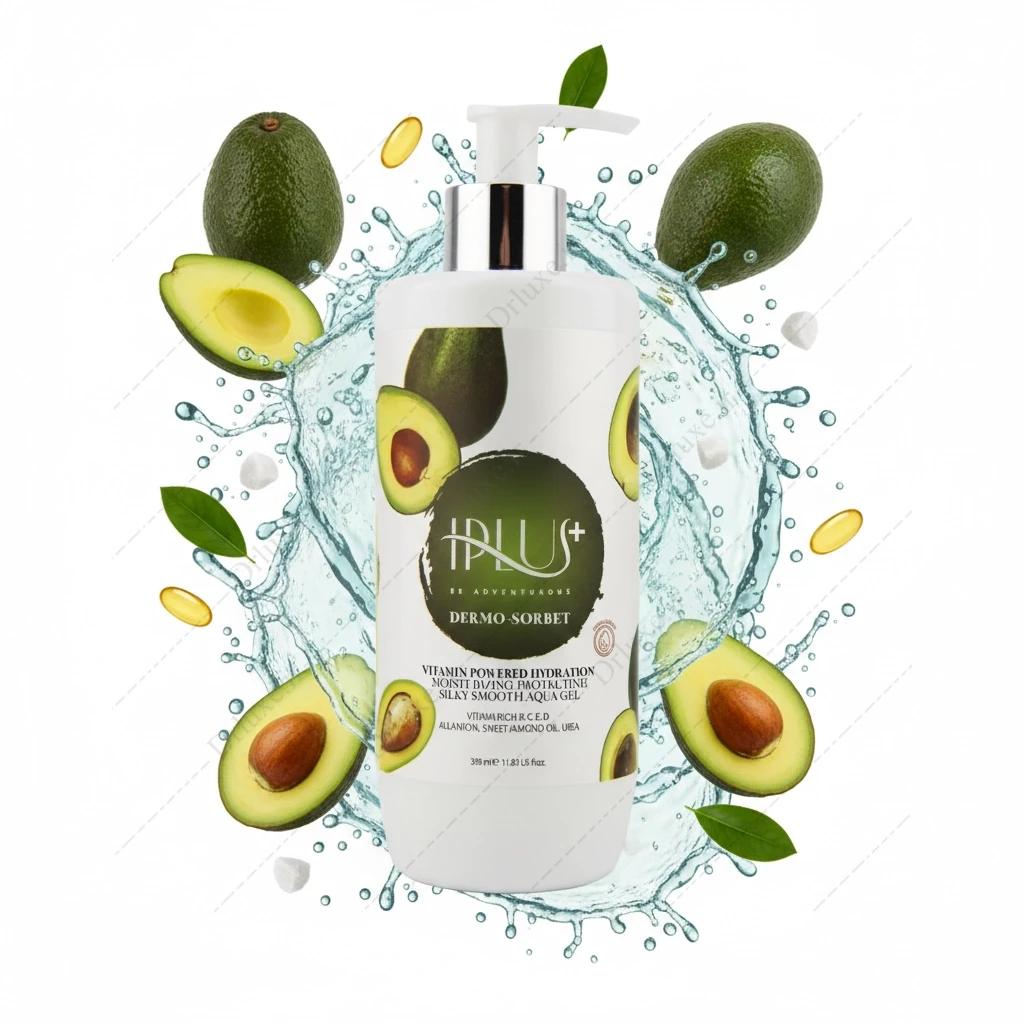 ژل آبرسان و نرم کننده پوست حاوی ویتامین آی پلاس